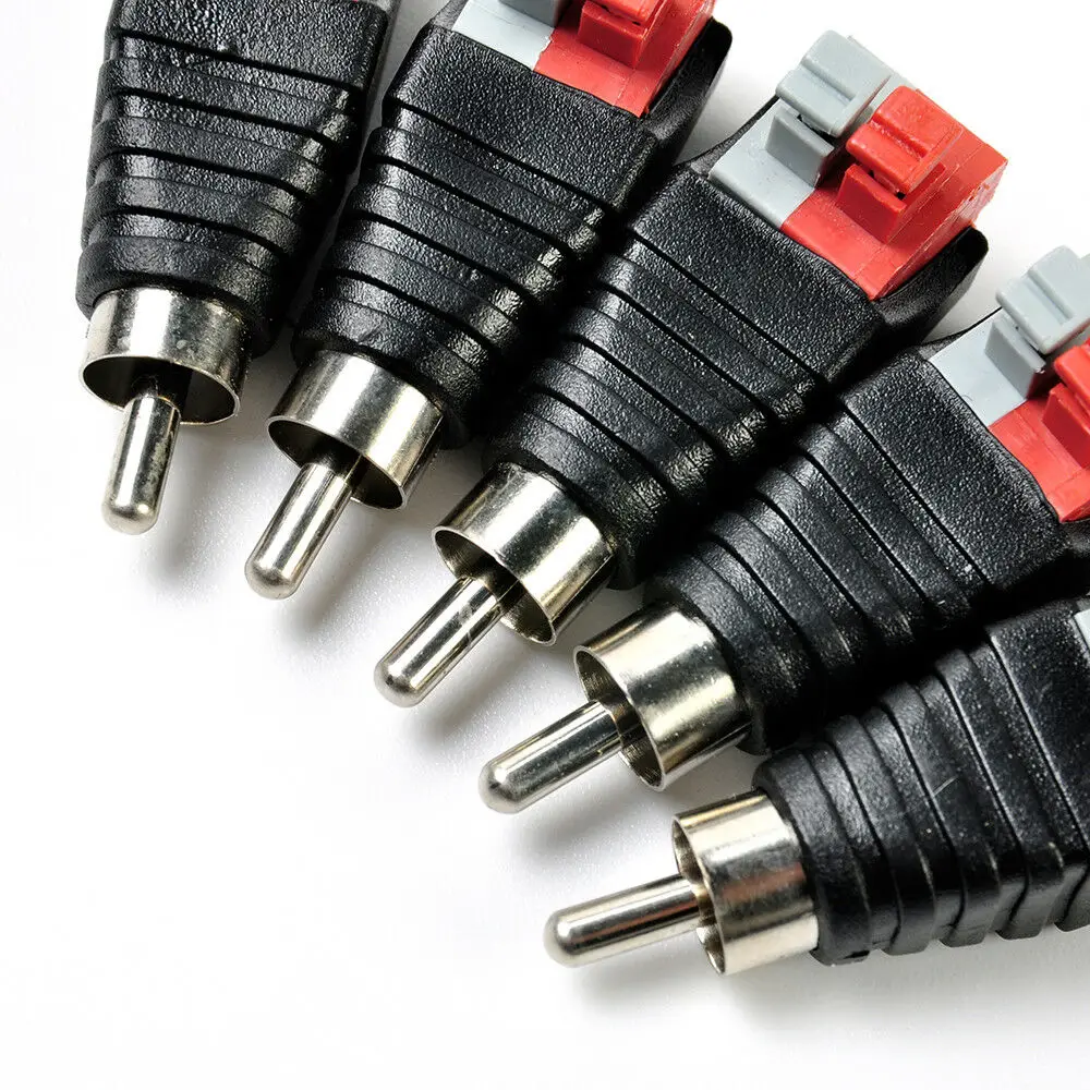 

A / V cable to audio male, RCA connector, input adapter