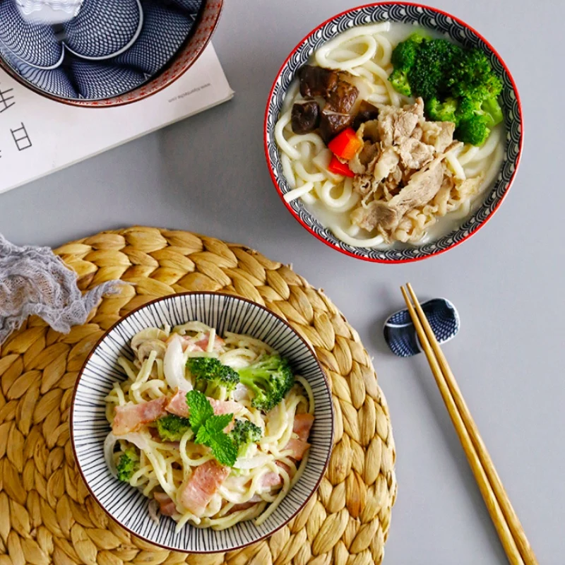 Керамическая Салатница в скандинавском стиле столовые приборы для завтрака