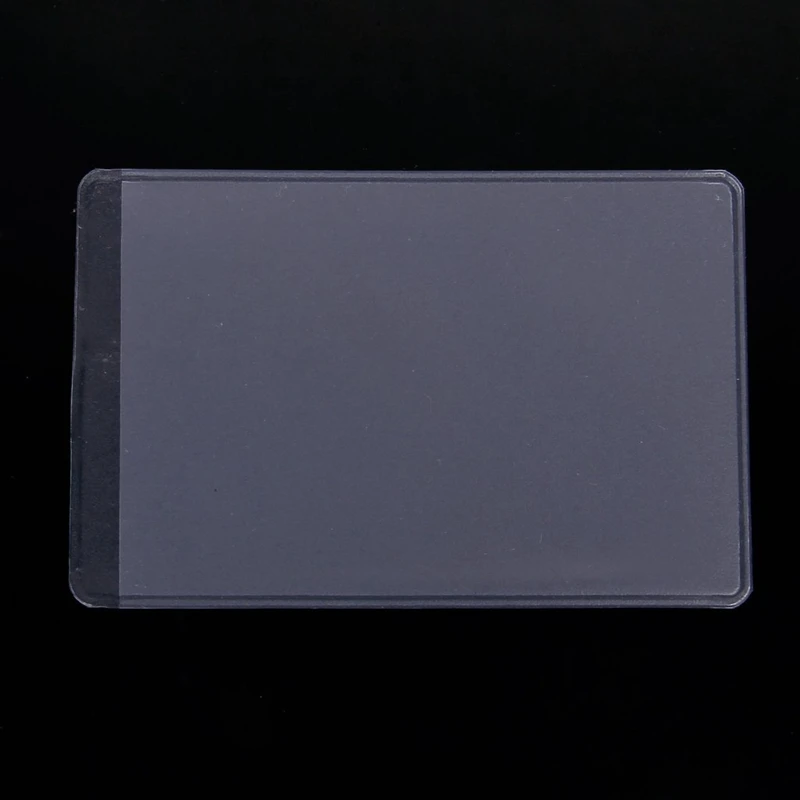 10Pcs Soft Clear Plastic Card Sleeves Protectors for ID Cards Band etc. | Дом и сад