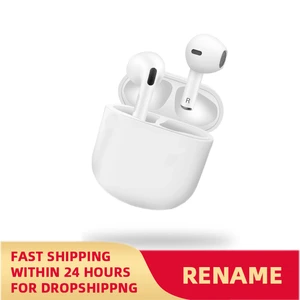 air pro 4 tws wireless earphone bluetooth 5 0 headphones earbuds with charging case sports handsfree headsets for smart phones free global shipping