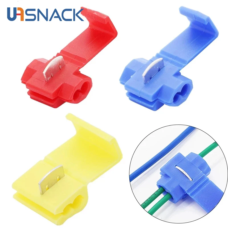 

Mini Cable Wire Connector Scotch Lock Quick Connector Terminal Crimping No Disconnection Lossless Connector Wire Organizer