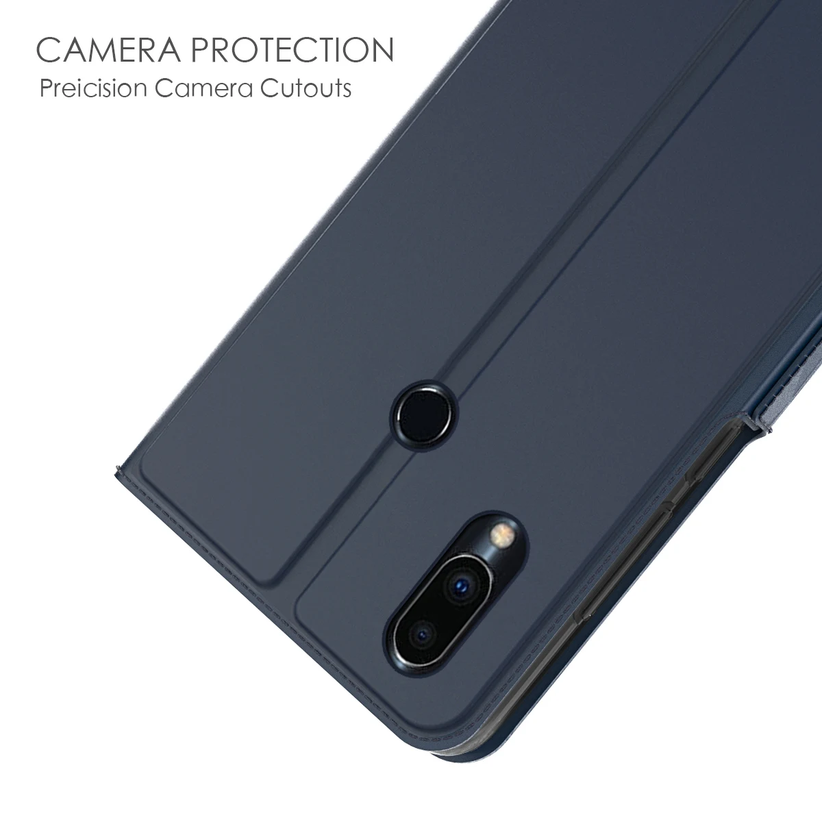 Чехол для телефона Meizu Note 9 из искусственной кожи с откидной крышкой и подставкой