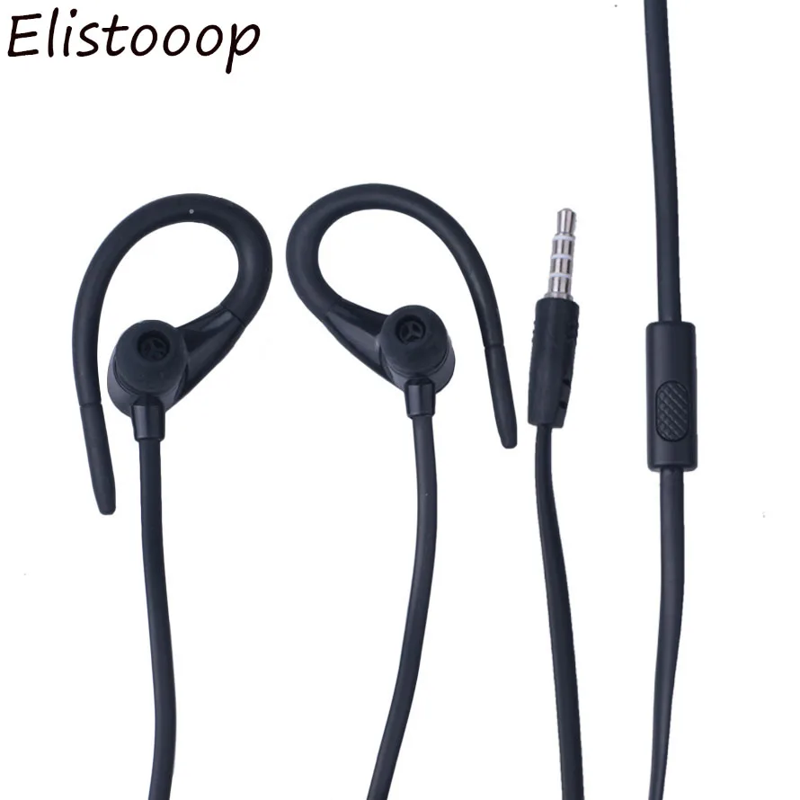 Наушники Earhook Проводная Мини стереогарнитура наушники с микрофоном для