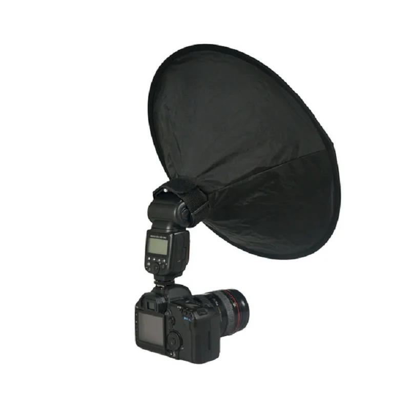 45 см складной Красота блюдо рассеиватель для вспышки Speedlite Studio портрет Catchlights