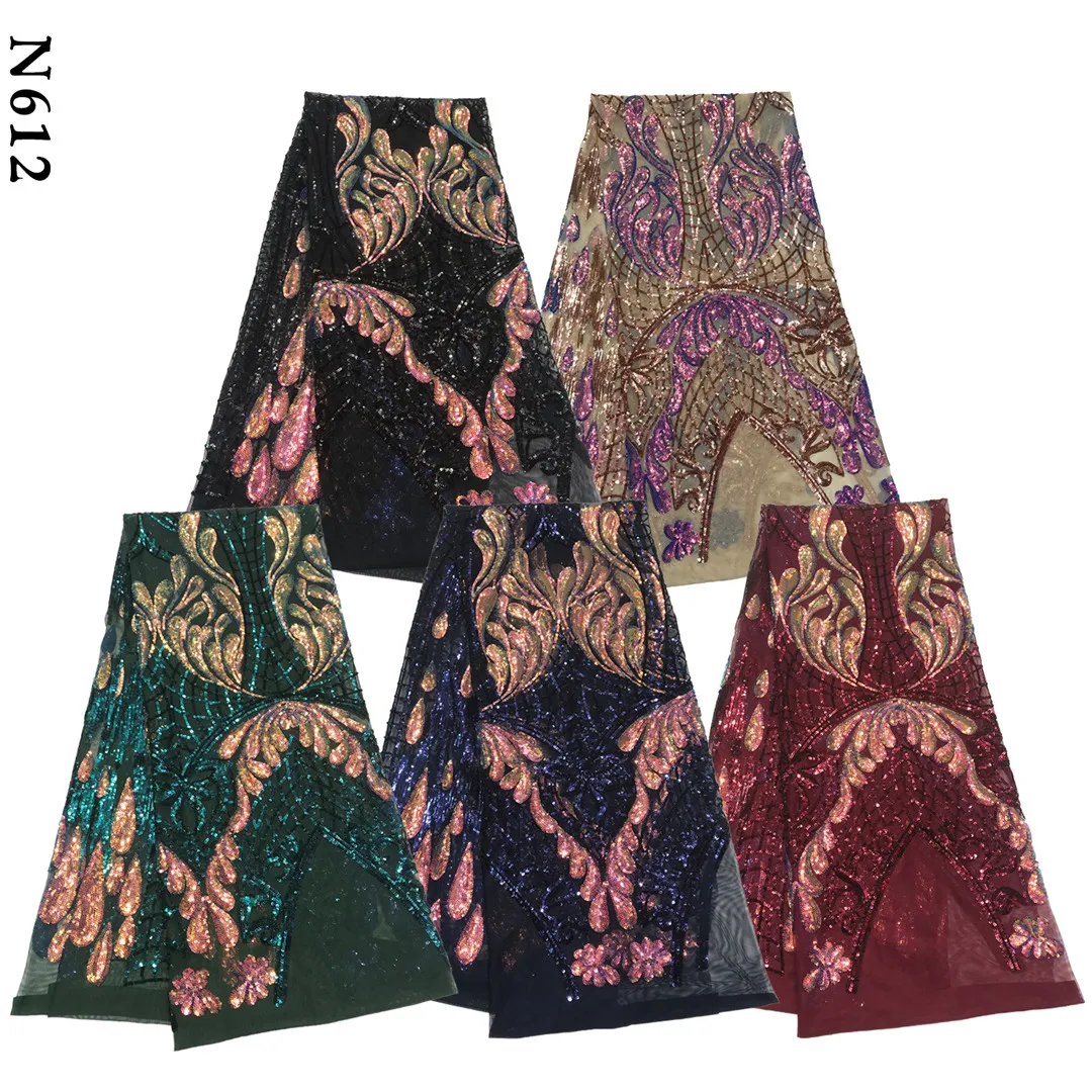 Африканская кружевная ткань 2019 Высококачественная африканская Тюлевая с