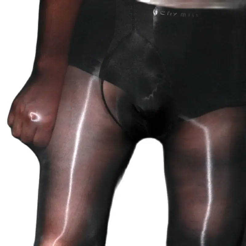 Мужские колготки гладкий Бог штаны ультра-тонкие сексуальные брюки