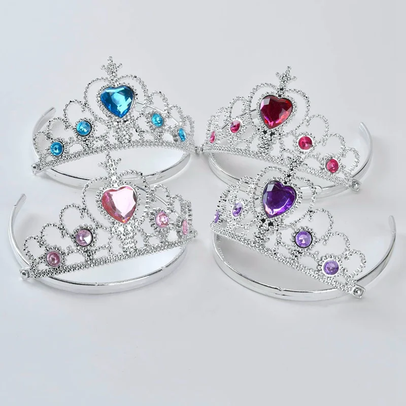 Children Girls Princess Dress Up Crown Headband Wig Magic For Cosplay Party Set Kids Girl Birthday | Игрушки и хобби