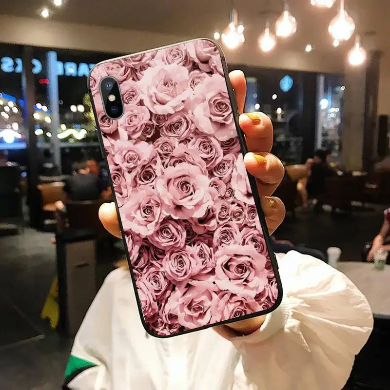 

Vintage painting flowers art Phone Case for iPhone 11 12 pro XS MAX 8 7 6 6S Plus X 5S SE 2020 XR
