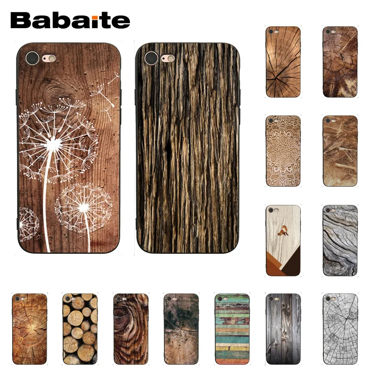 

wood textures Fox Dandelion Mandala Phone Case for iphone 12 11 Pro Max 6S 6plus 7 7plus 8 8Plus X Xs MAX 5 5S XR