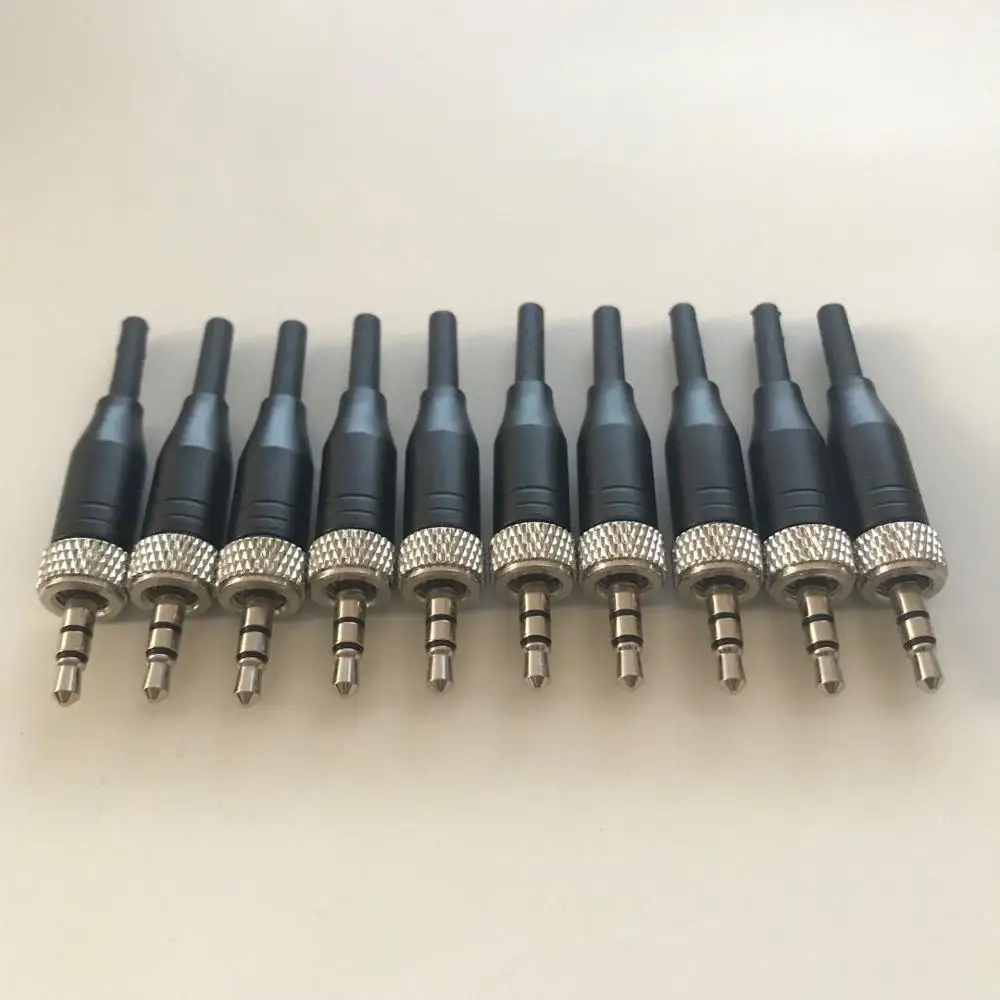 10x3 5 мм стерео винтовой замок разъем для Pro Sennheiser EW100 EW300 EW500 G1 G2 3 Sony Saramonic микрофон