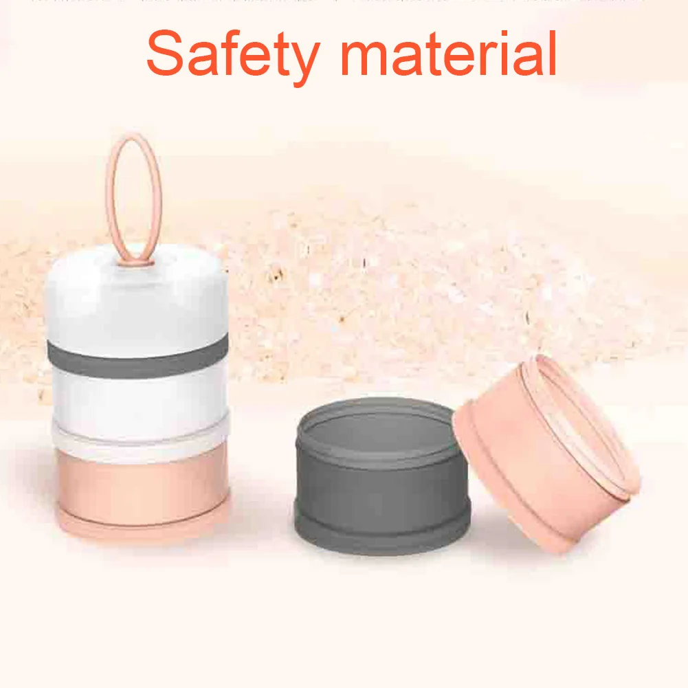 Контейнер для хранения еды портативный контейнер молока и порошка 4