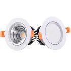 Сверхъяркий светодиодный светсветильник AC85-230V COB 3 Вт 5 Вт 7 Вт 9 Вт 12 Вт 15 Вт светодиодный