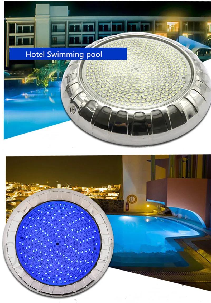 

Par56 Underwater Led Lights for Ponds Pool Lighting Pool Lamps Pool Decoration Remote Light 35W AC12V 304 IP68 Led Night Light