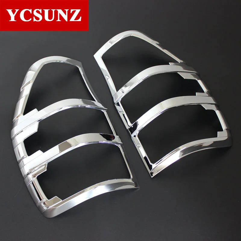 Хромированные автомобильные аксессуары накладки на задние фонари для Ford Ranger T6 T7