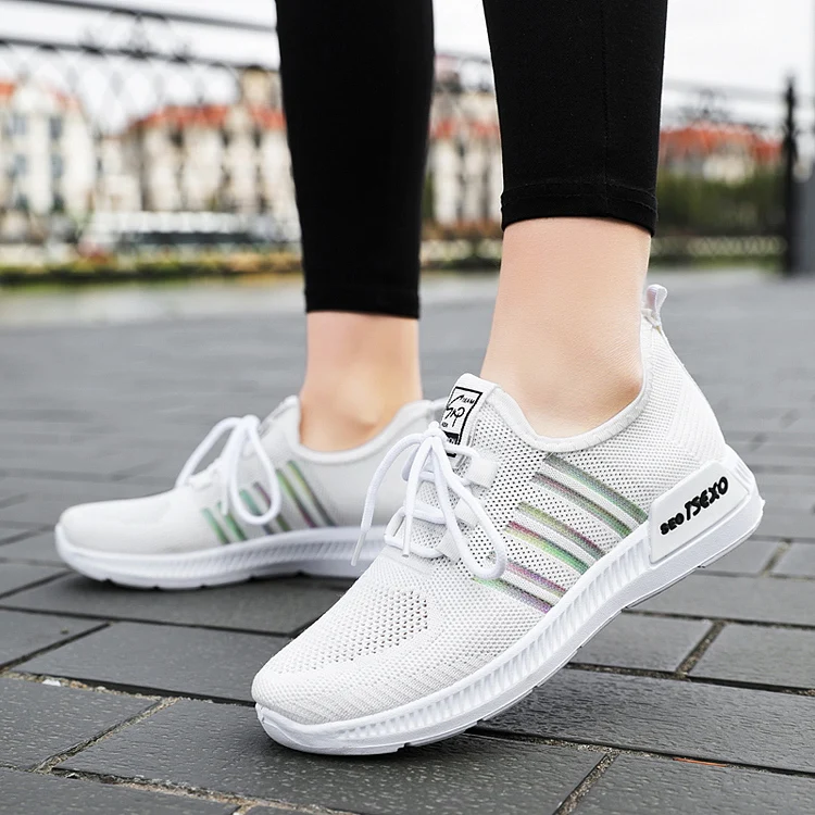 

Women Running Shoes Breathable Vulcanize Shoes Outdoor Sports Shoes Walking Platform Ladies Athletic Sneakers tenis de mujer