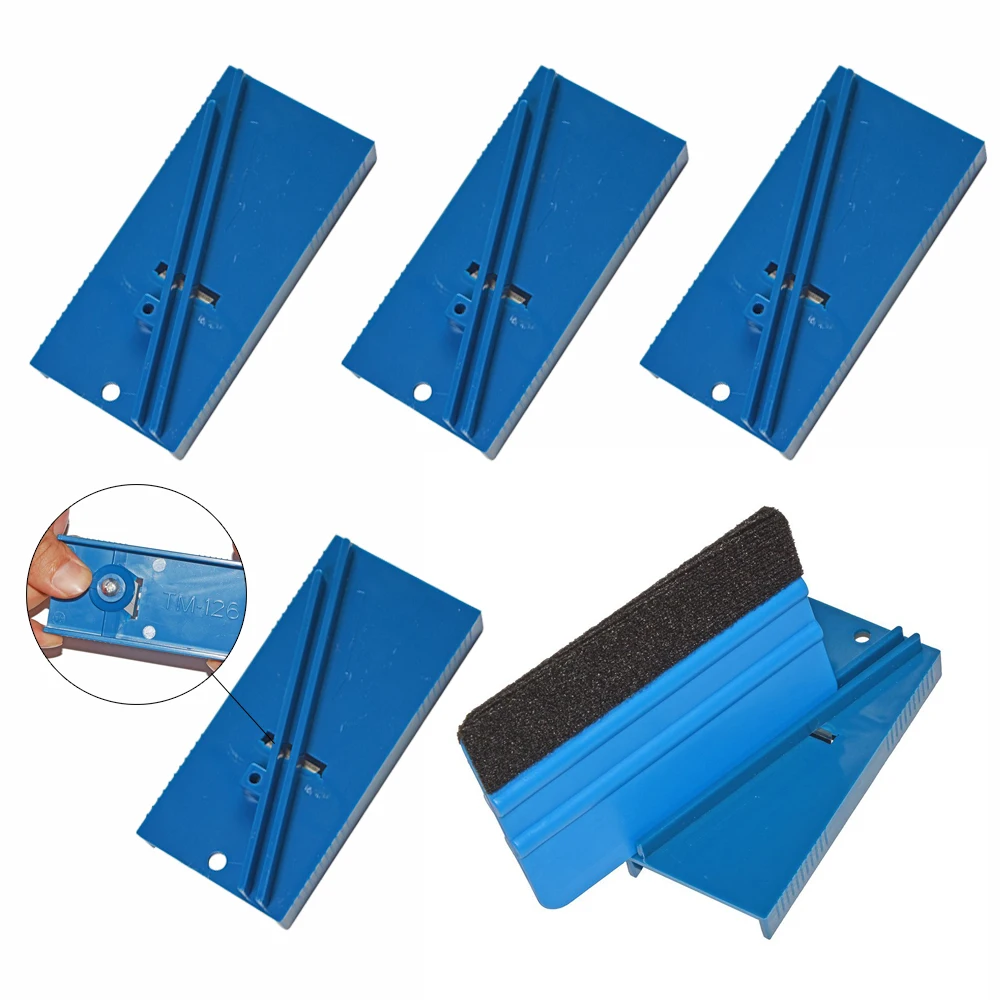 

FOSHIO Window Tint Clean Plastic Squeegee Edge Sharpen Knife Tools Glass Vinyl Film Wrapping Card Scraper Trimmer Skiving Cutter