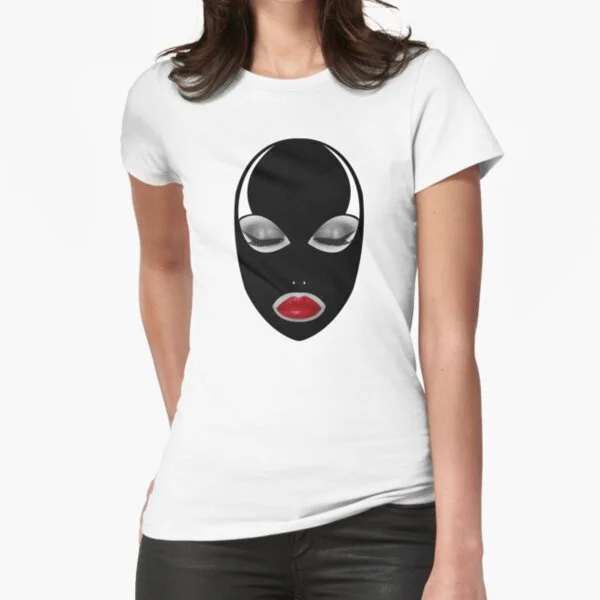 

The Mad Hooder Closed Eyes T-Shirt Print Top