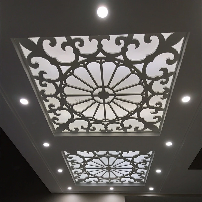 Резная доска полый экран перегородка украшение для гостиной решетка из массива