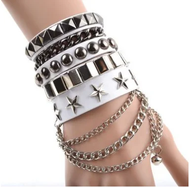 EXO модные тенденции выработки Многослойные браслеты винтажные личность широкий