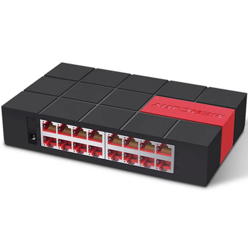 16 Порты гигабитный коммутатор 10/100/1000 Мбит/с SG116M RJ45 LAN Ethernet быстро настольных