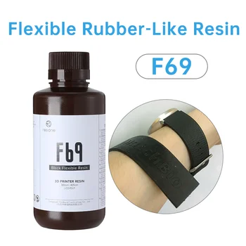 Resione 500g 3D UV Printer Resin Tear Resistant Flexible Elastic For Elegoo Anycubic Resin 3D Printer SLA DLP LCD 5