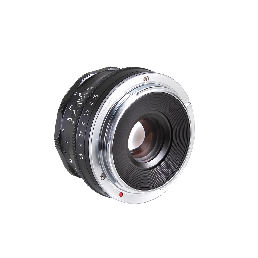 Объектив ручной фокусировки MF Prime 35 мм F/1 6 для Sony беззеркальное крепление E mount