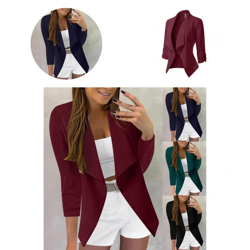 

Suits Coat Wrinkle-free Women Blazer Multifunctional Lady Blazer