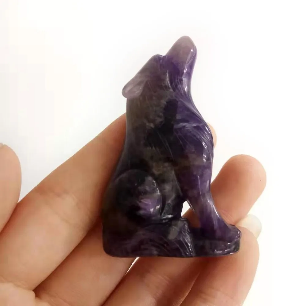 2 ''натуральный высококачественный резной кварцевый кристалл ручной работы