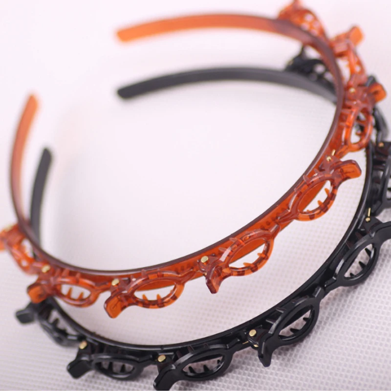 Обруч для волос Black Braider многоуровневая заколка волшебный аксессуар | Красота и