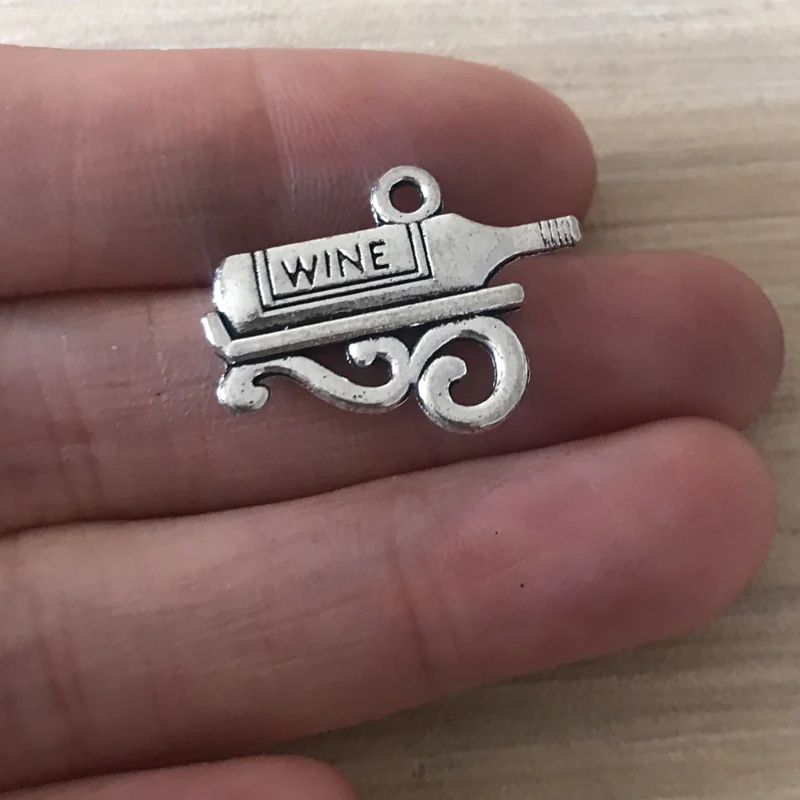 20 шт. DIY ювелирные изделия подвески для вина цинковый сплав подвеска Шарм