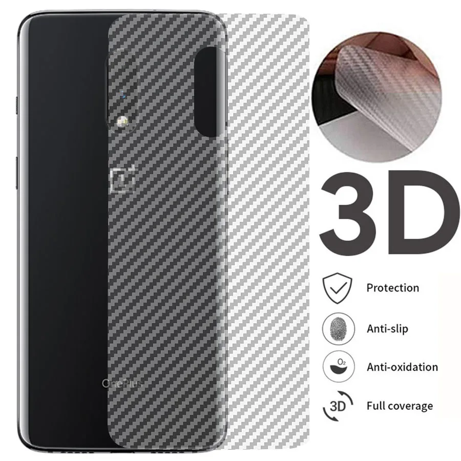 5 шт. 3D защита для экрана из углеродного волокна OnePlus 7 7T Pro 5G полная защитная пленка