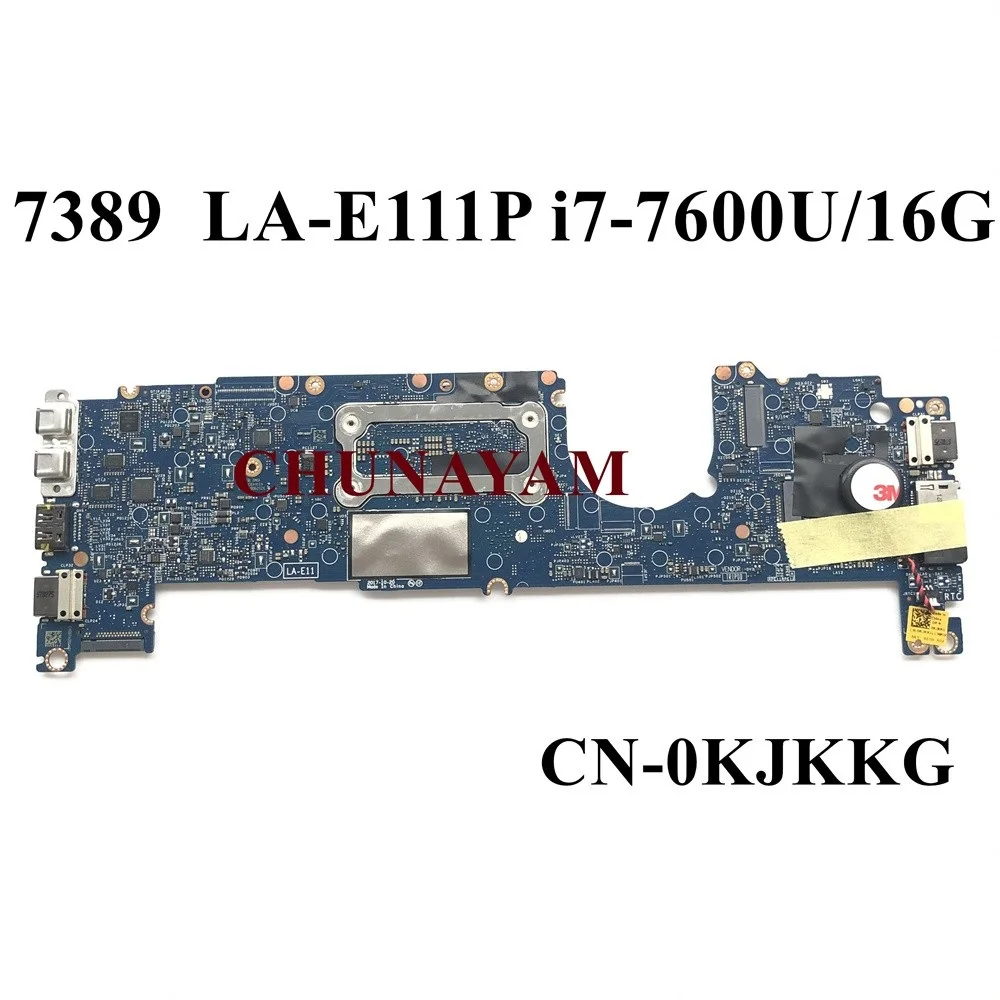 Новая стандартная материнская плата для ноутбука 16 ГБ ОЗУ Latitude 13 7389 / 12 5289 |