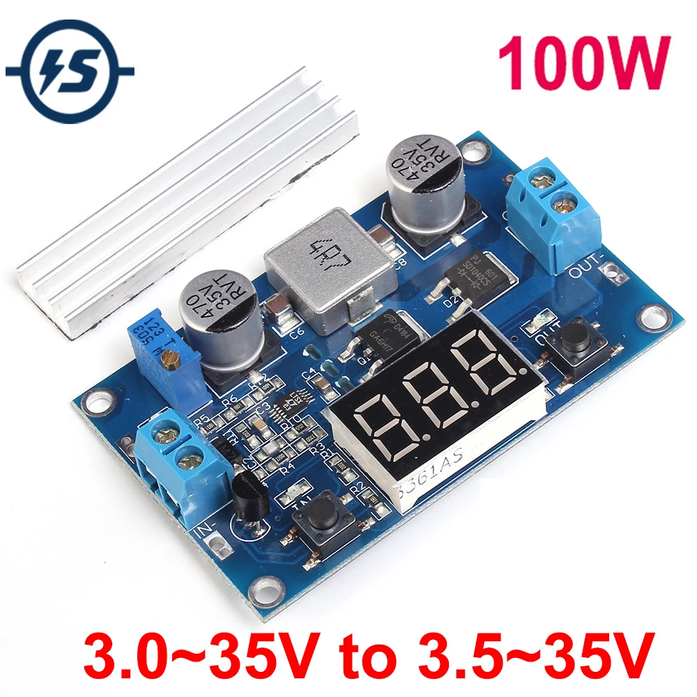 Модуль высокой мощности Повышающий питания автоматический дисплей в реальном