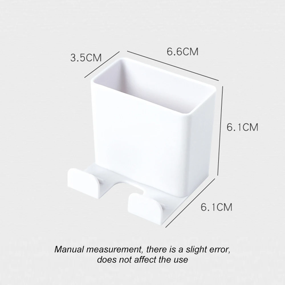 Wall Mounted Tv Remote Control Holder Air Conditioner Storage Case Mobile Phone Plug Rack Stand Container Shelf 7 | Дом и сад