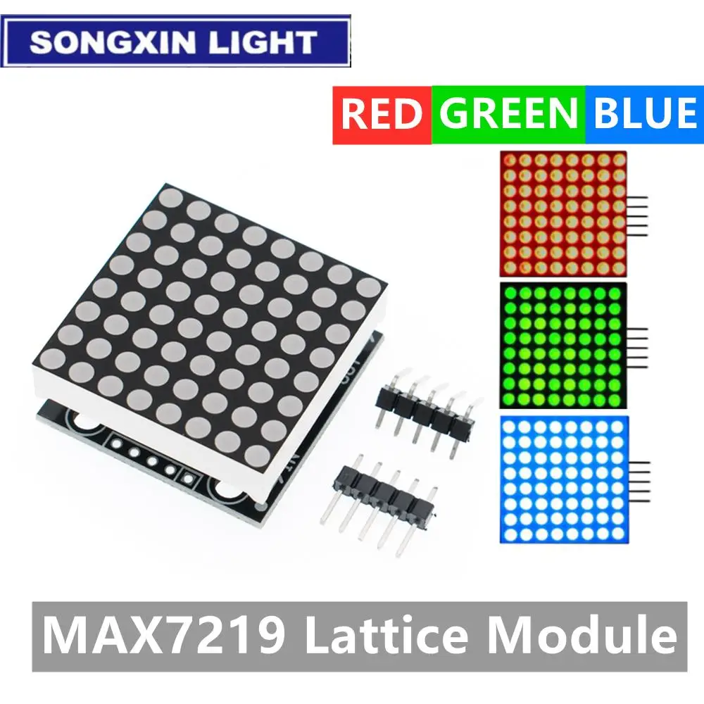 1 шт. SAMIORE ROBOT MAX7219 матричный модуль микроконтроллера дисплея готовая продукция (lan)