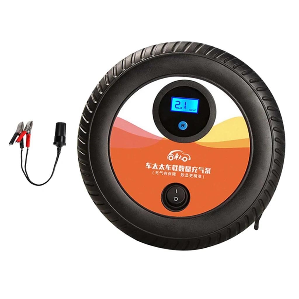 melhor Inflator12v 260psi Do Pneu De Digitas Portáteis Desligamento Automático Do Compressor De Ar Conduziu A Luz