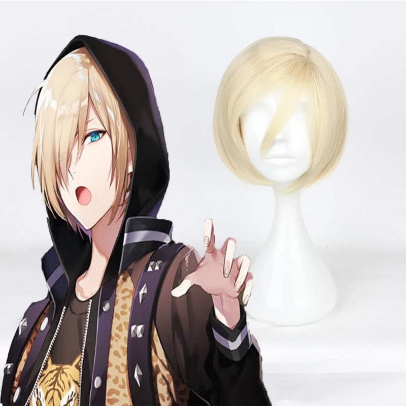 Аниме Yuri! Парики для косплея на льду Yuri Plisetsky Yurio термостойкие синтетические