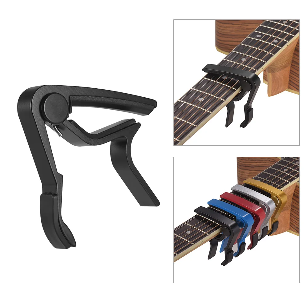 Универсальный Капо Аксессуары для гитары быстрой смены гитарный Зажим