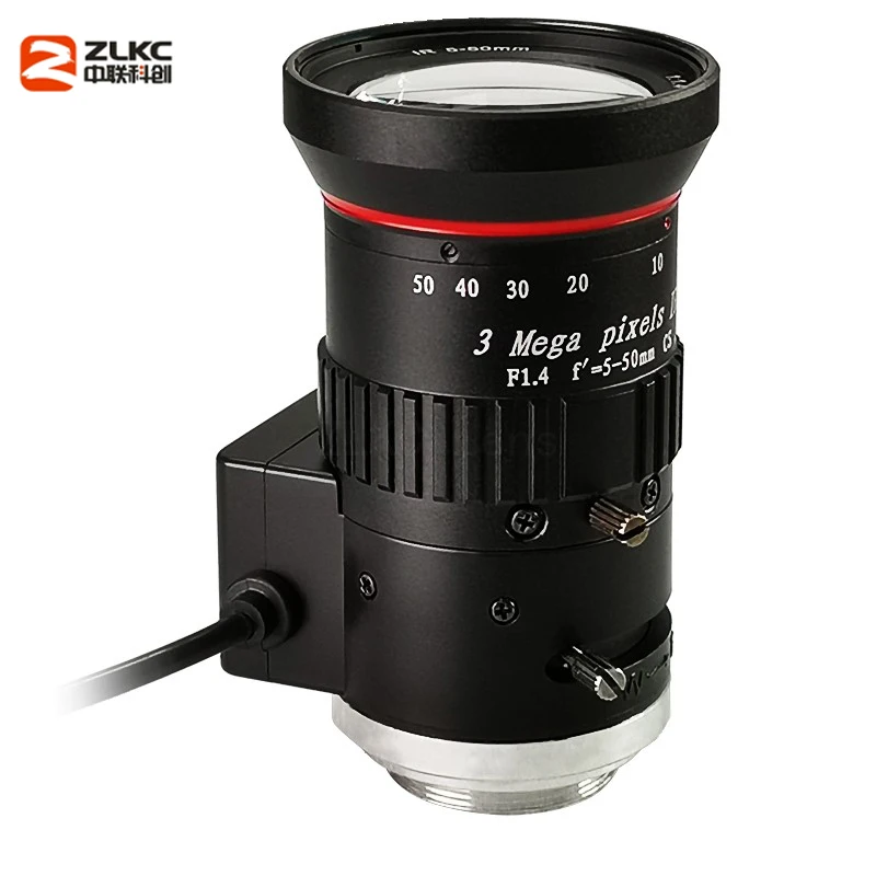

New Model IP Camera 5-50mm Varifocal 3 Meagapixel CCTV Lens 1/2.7" Auto Iris Security Camera Lens CS-Mount IR Surveillance Lens