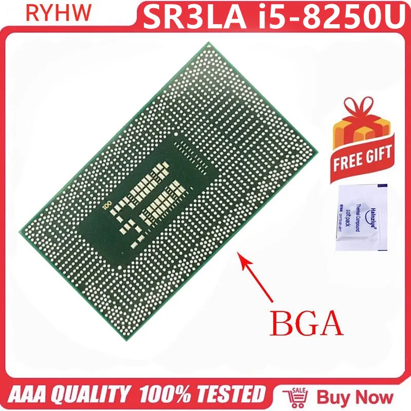 1-10 шт. 100% протестированный очень хороший продукт для SR3LA i5-8250U I5 8250U процессор bga
