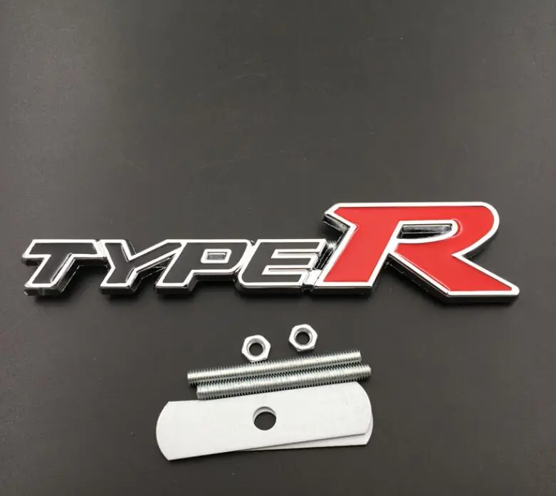 Автомобильный Стайлинг TYPER Тип R эмблема на решетку радиатора значок для Honda City CRV