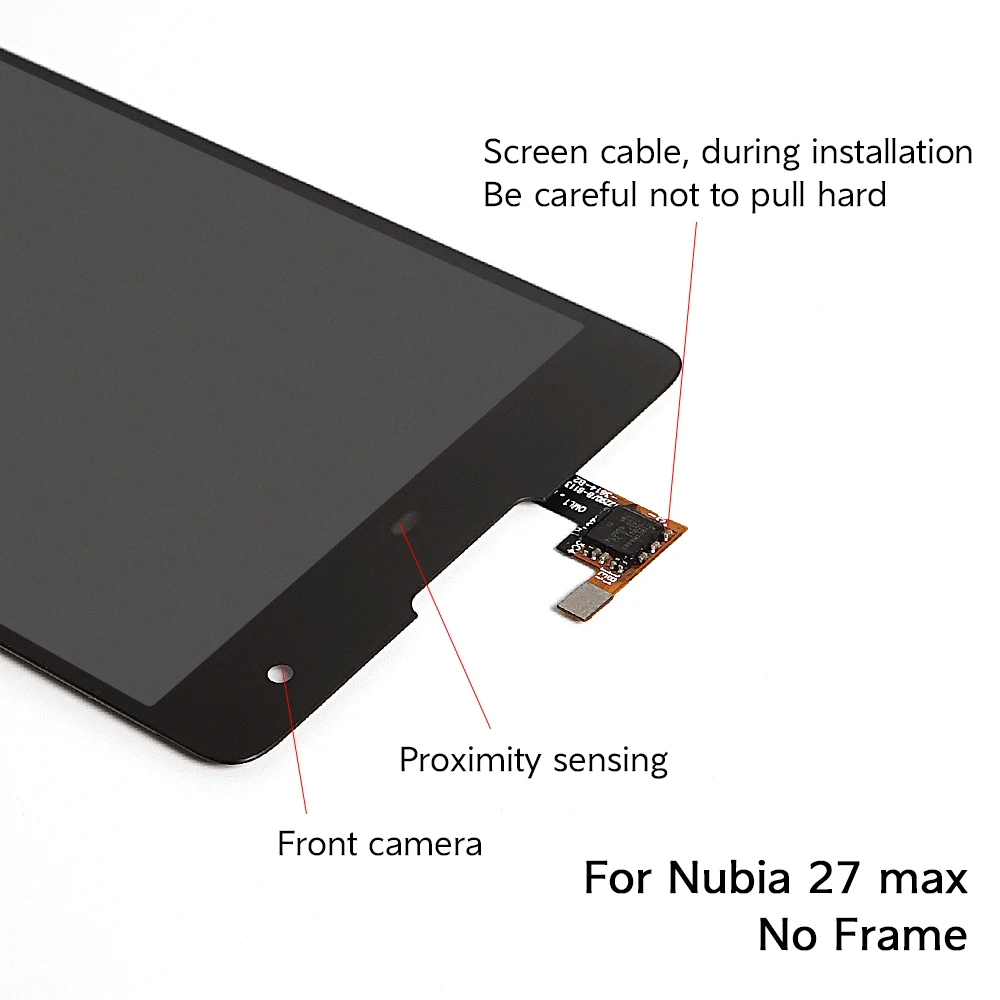 Оригинальный ЖК дисплей для ZTE Nubia Z7 Max NX505J сменный дисплей|Сенсорные панели