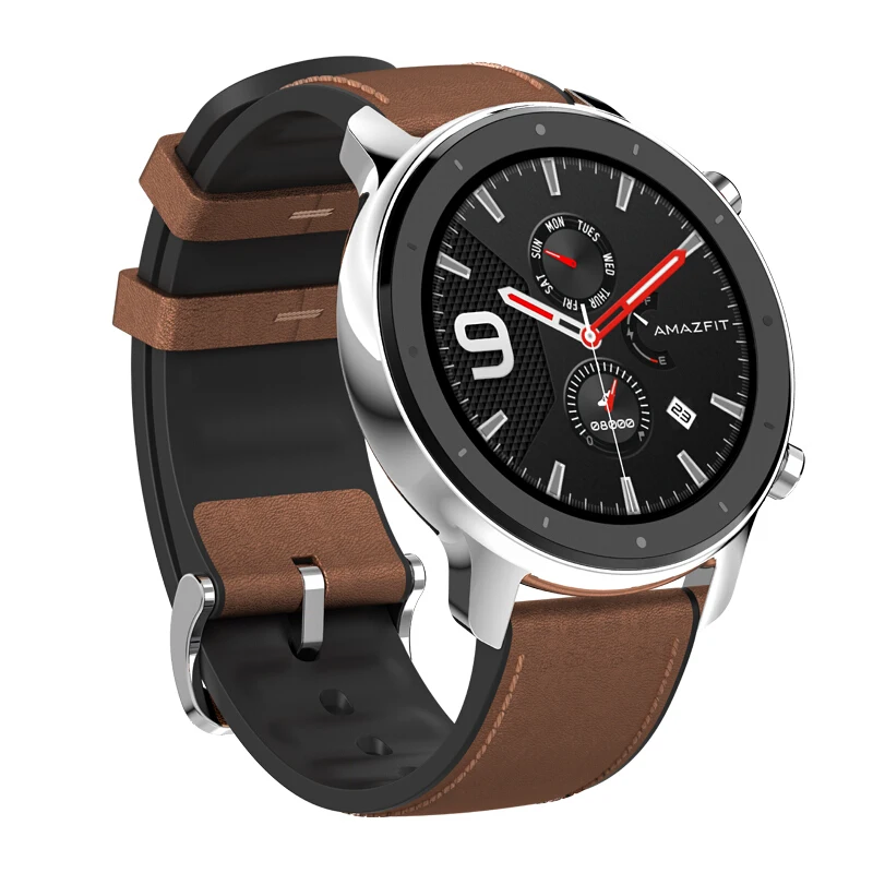 AMAZFIT GTR умные часы 47 мм retina дисплей 5 АТМ Водонепроницаемость gps ГЛОНАСС Bluetooth