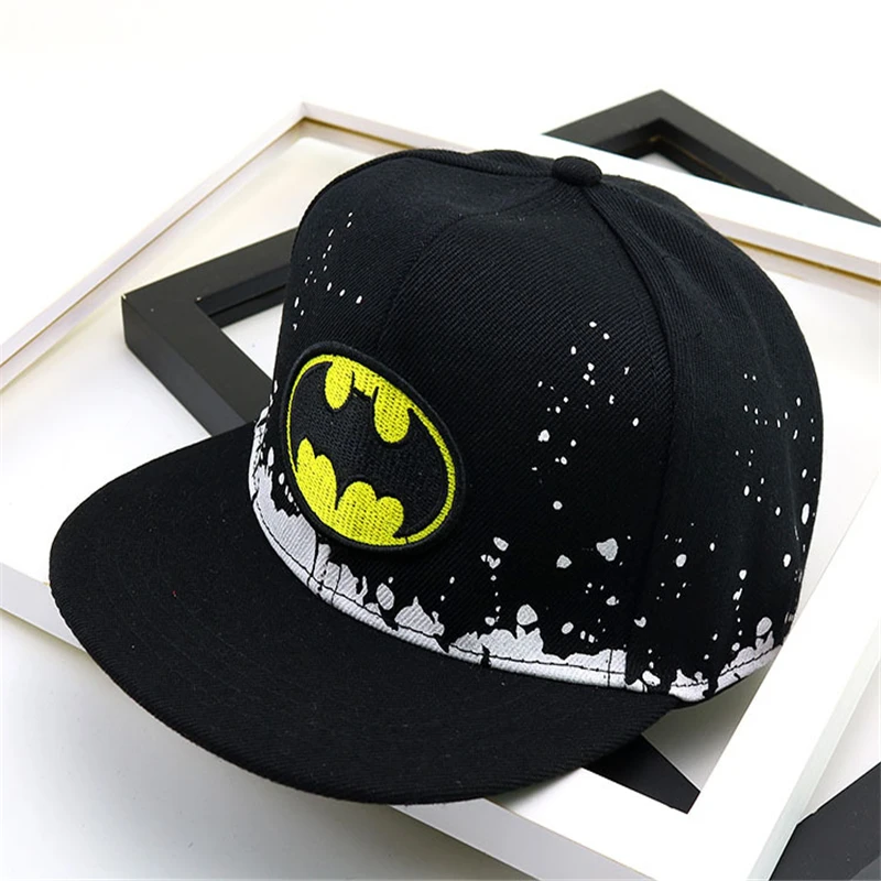 Модные бейсбольные кепки Детские с героями мультфильмов шапка для маленьких