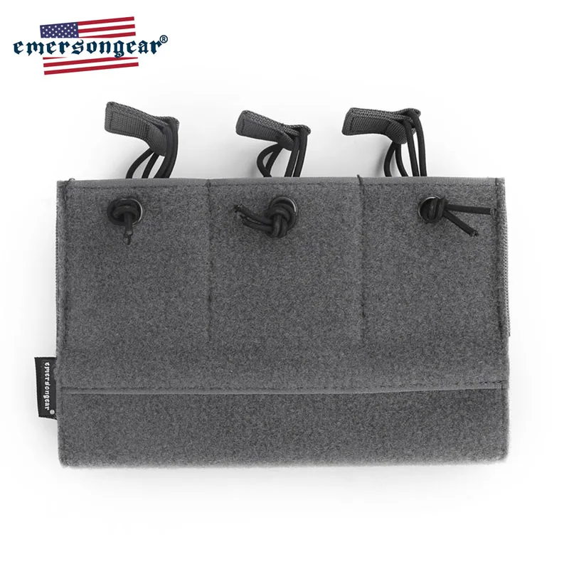 Emerson gear Emerson чехол для журналов петля панель тройной M4 Mag Чехол для LVMBAV PC тактический жилет аксессуар охотничья Экипировка - Цвет: WG