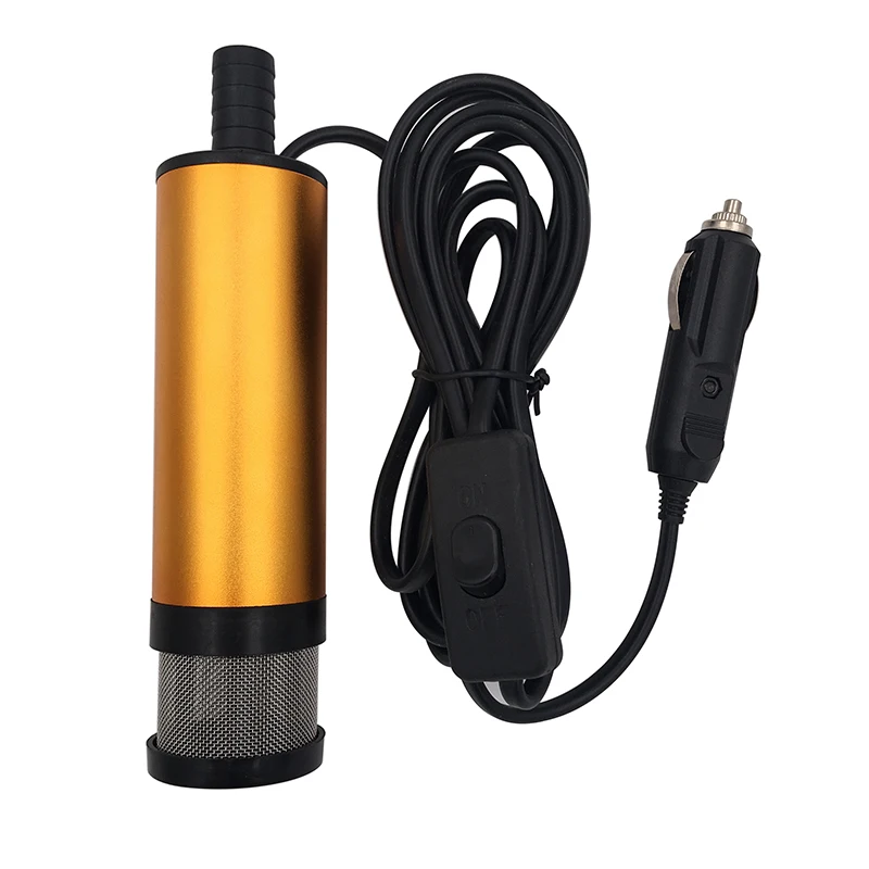 Погружной водяной насос 12 В постоянного тока алюминиевый для перекачки