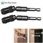 Наконечник для винтового сверла 14 дюйма, шестигранный, магнитный дюйма, быстросменный держатель стопорных бит, инструмент для сверления, привод направляющая дрель бит, удлинитель, инструмент для дерева