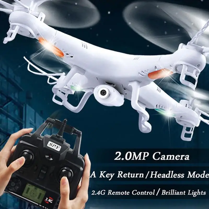 K300C 2.0 MP HD Camera Quadcopter VS syma X5C-1 camera drone 4CH 2.4G quadrocopter Rc helicopter with flying | Электроника