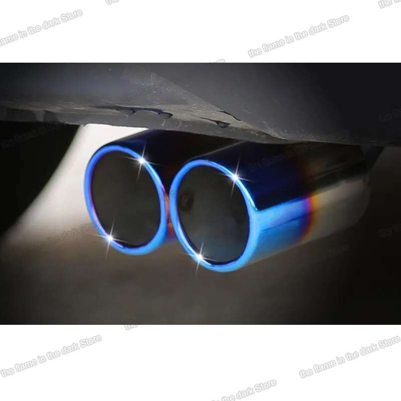 Автомобильная выхлопная труба из нержавеющей стали Lsrtw2017 две трубы для Changan Alsvin V7