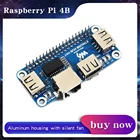 Плата расширения Raspberry Pi 4B3B +Zero с USB на Ethernet-порт RJ45, плата с 3 usb-хаб HAT для Raspberry Pi 4 Model B3B3B +Zero W